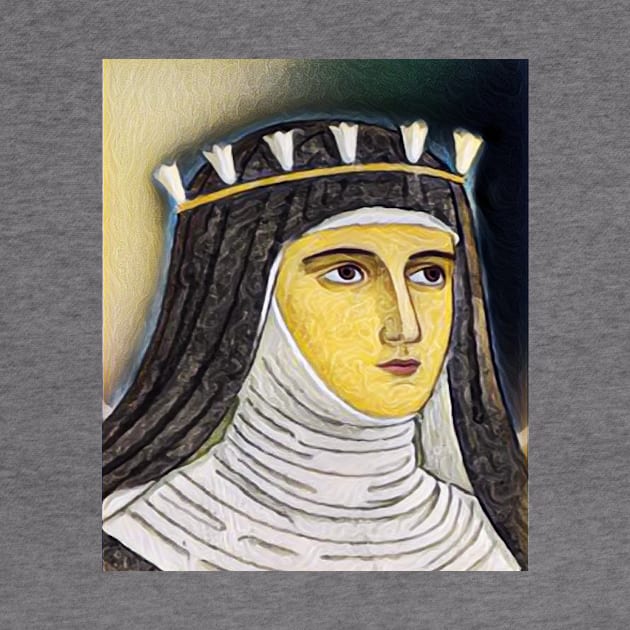 Hildegard of Bingen Portrait | Hildegard of Bingen Artwork 10 by JustLit